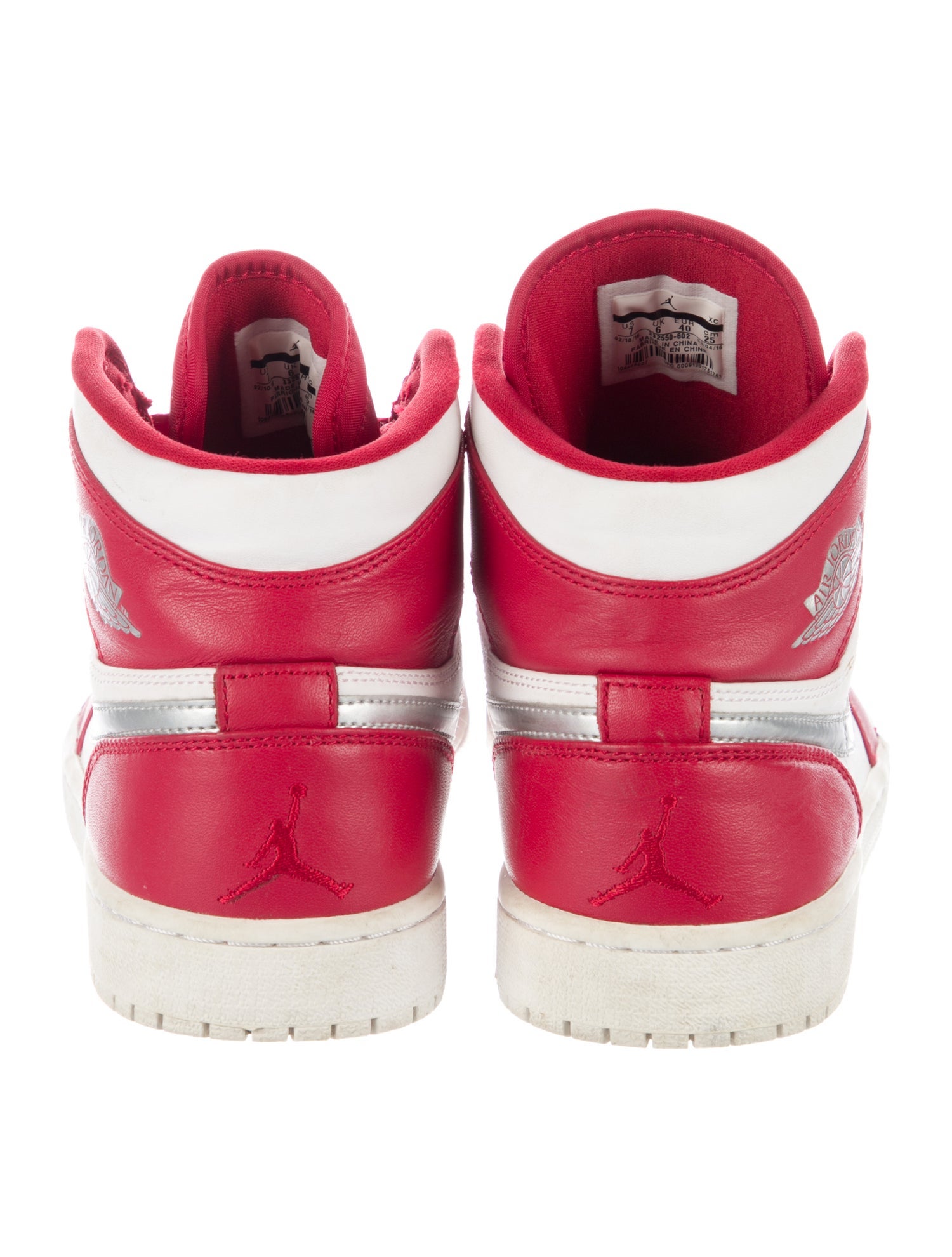 Jordan Leather Printed Sneakers